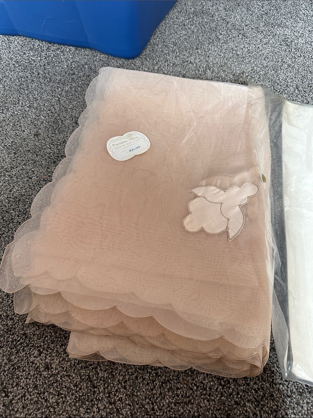 Vintage table covering